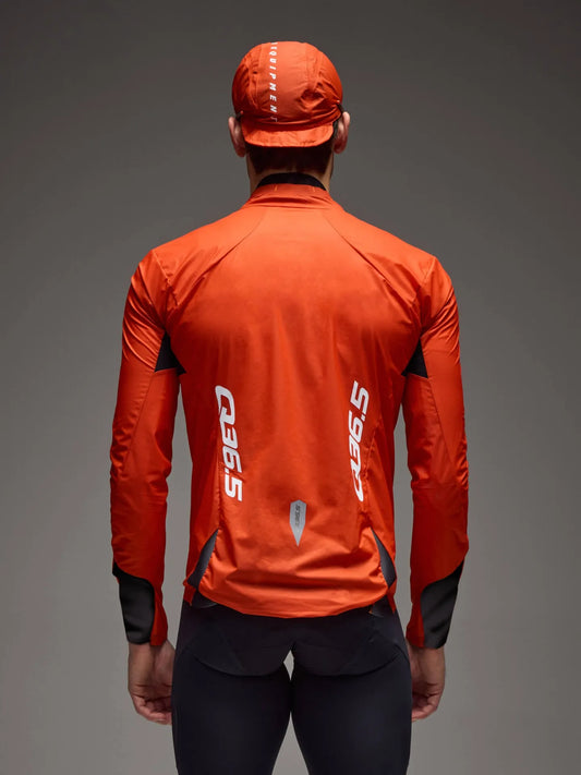Q36.5 Dottore Light Rain Jacket - Poppy Orange