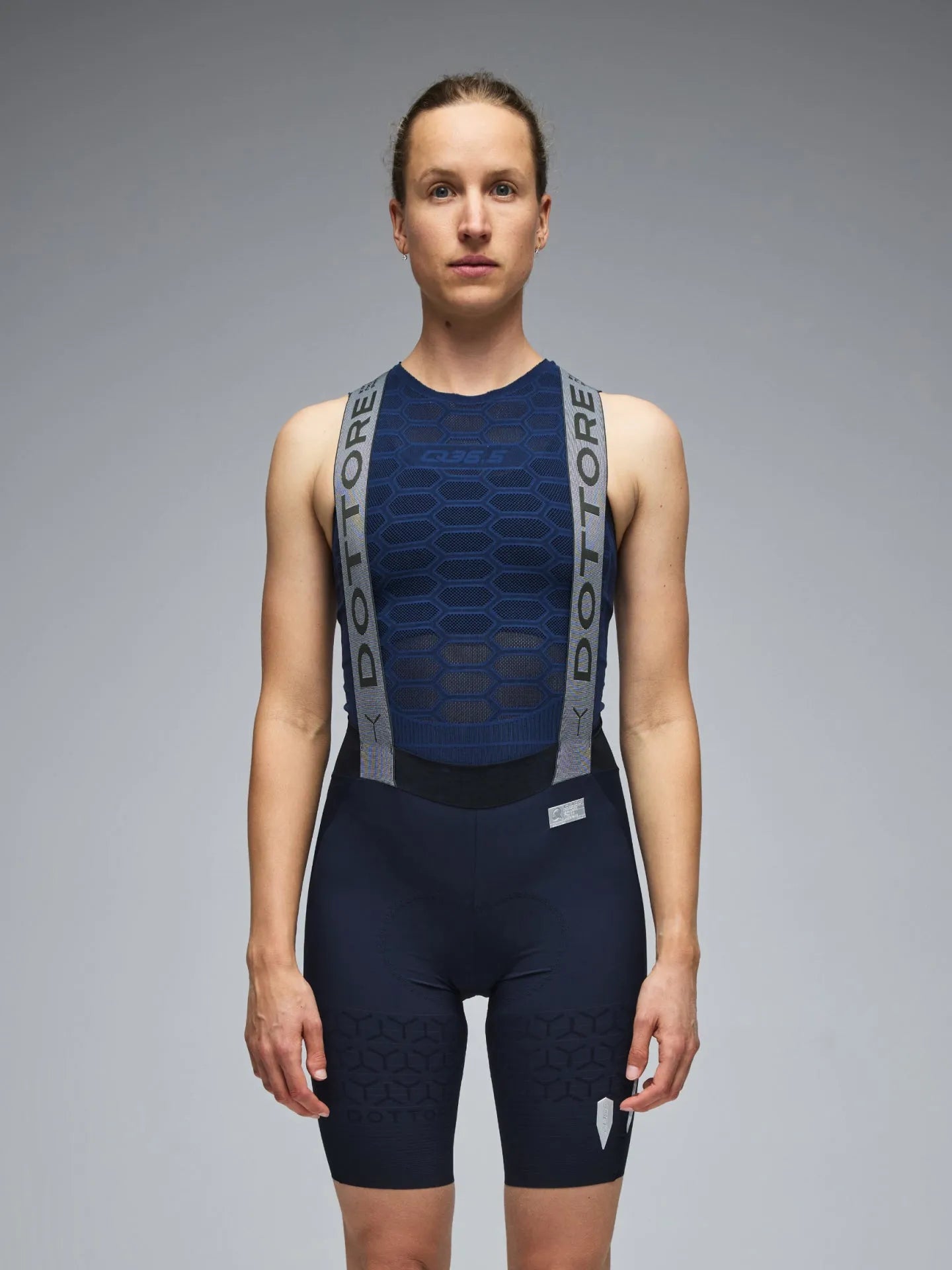 Q36.5 Dottore Pro Bib Shorts Women Nautica - Blue