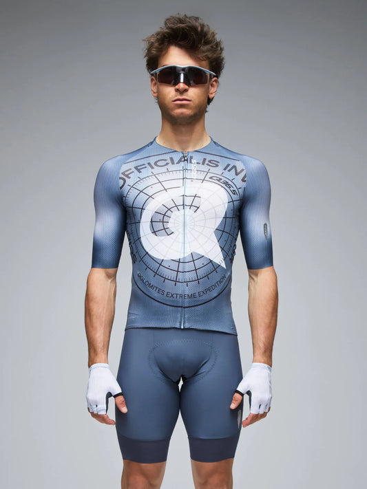 Q36.5 Gregarius Clima Dolomites Extreme Jersey Gravel - Grey