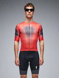 Q36.5 Gregarius Clima QLAB Jersey Lava - Red