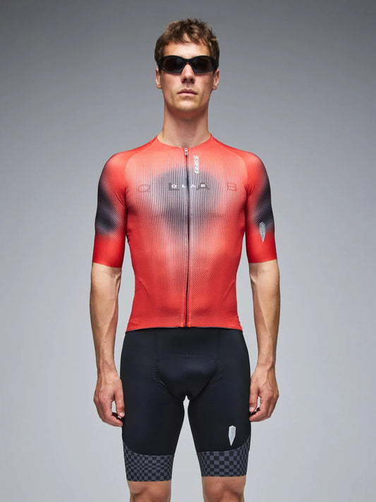 Q36.5 Gregarius Clima QLAB Jersey Lava - Red