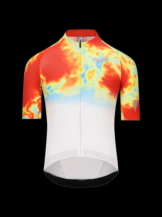 Q36.5 Gregarius Clima Weathermap Jersey - White