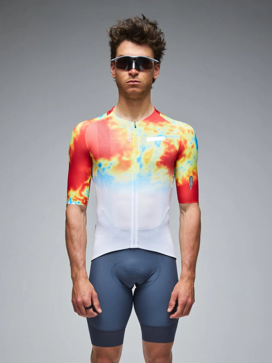 Q36.5 Gregarius Clima Weathermap Jersey - White