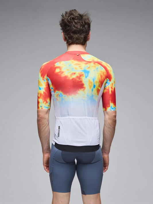 Q36.5 Gregarius Clima Weathermap Jersey - White
