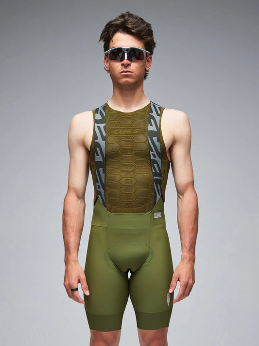 Q36.5 Gregarius Pro Bib Shorts Drab - Green