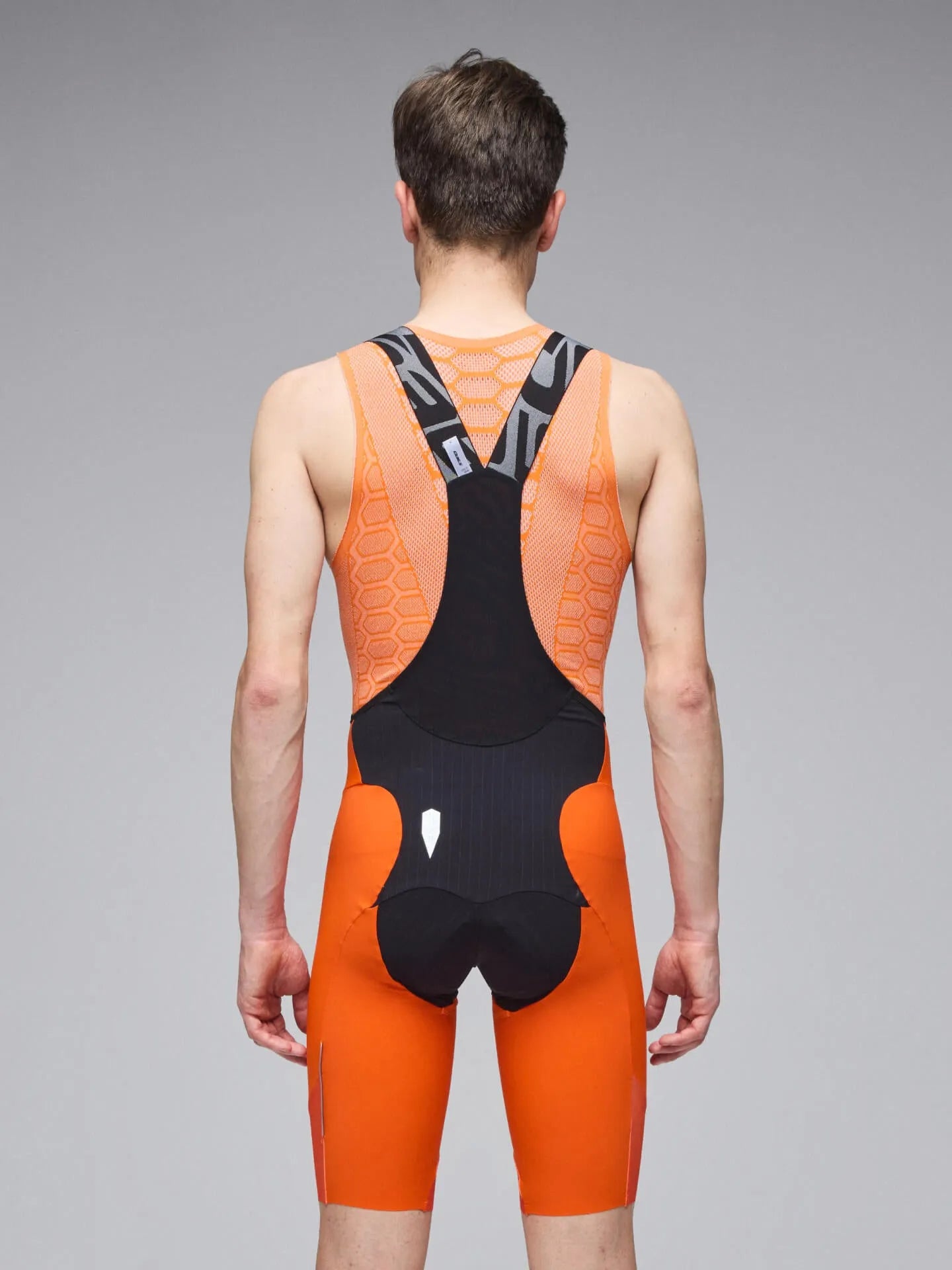Q36.5 Gregarius Pro Bib Shorts Poppy - Orange