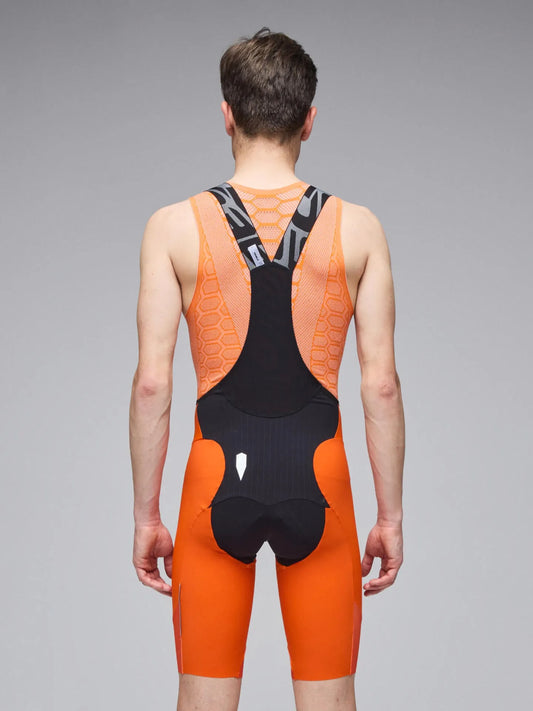 Q36.5 Gregarius Pro Bib Shorts Poppy - Orange