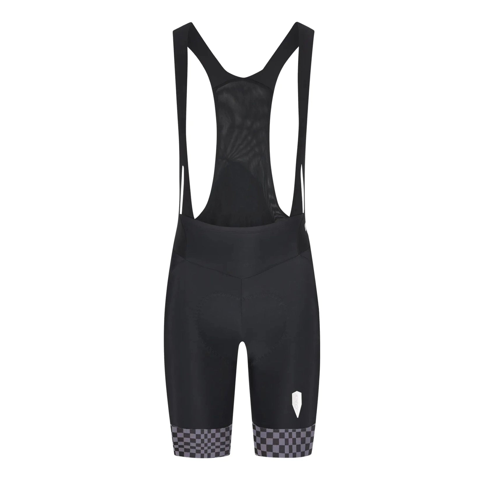 Q36.5 Gregarius Pro Bib Shorts Women Check - Grey