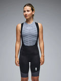 Q36.5 Gregarius Pro Bib Shorts Women Check - Grey