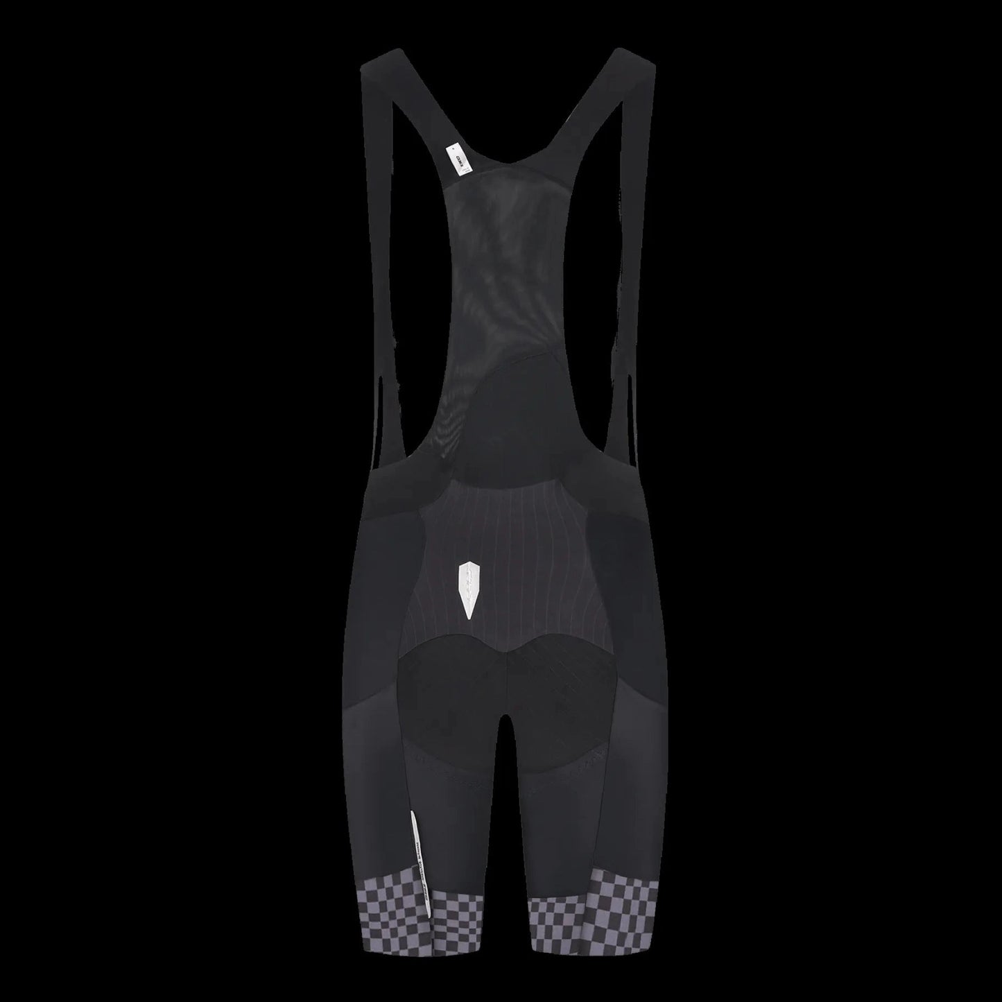 Q36.5 Gregarius Pro Bib Shorts Women Check - Grey