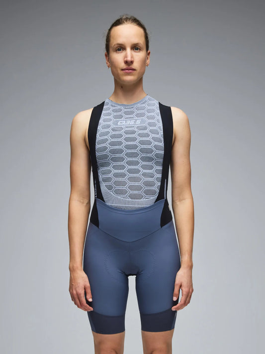 Q36.5 Gregarius Pro Bib Shorts Women Gravel - Grey