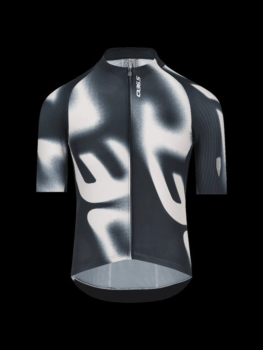 Q36.5 Gregarius Pro Big Logo Jersey - Black