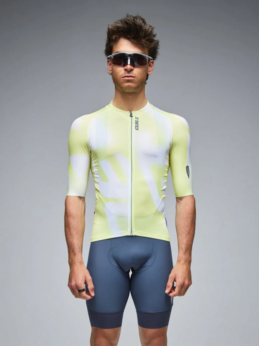 Q36.5 Gregarius Pro Big Logo Jersey Fluo - Yellow