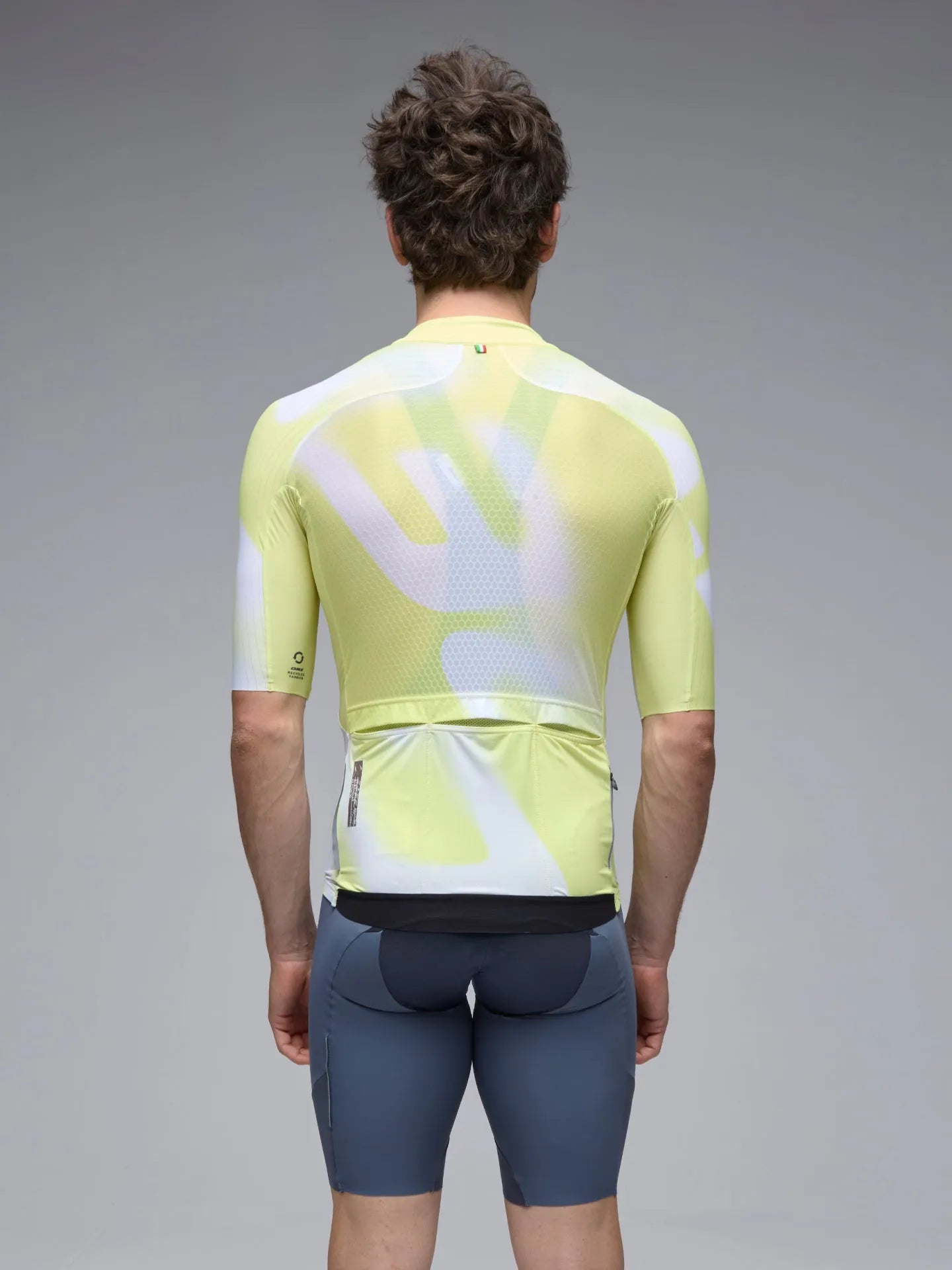 Q36.5 Gregarius Pro Big Logo Jersey Fluo - Yellow