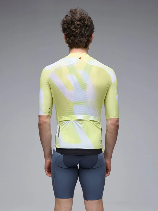 Q36.5 Gregarius Pro Big Logo Jersey Fluo - Yellow