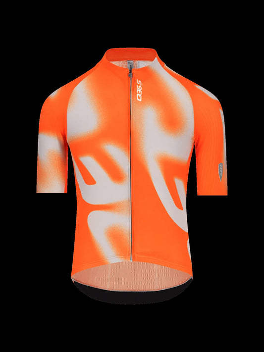 Q36.5 Gregarius Pro Big Logo Jersey Poppy - Orange