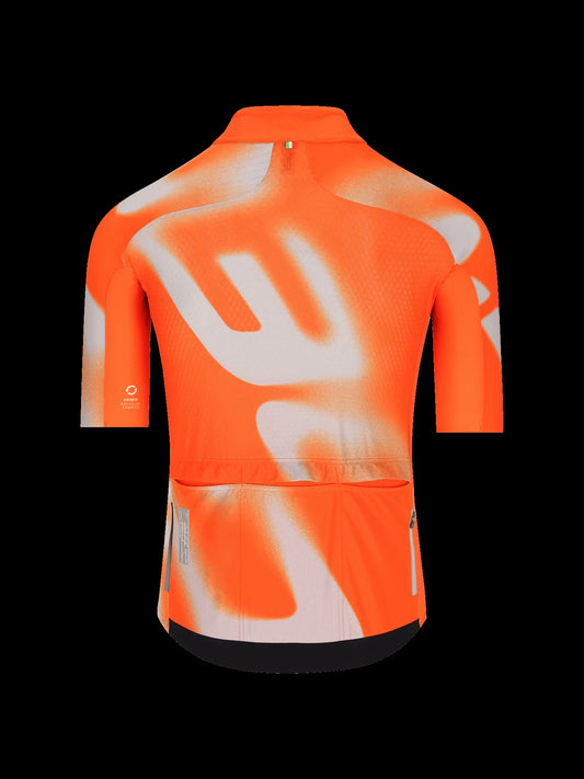 Q36.5 Gregarius Pro Big Logo Jersey Poppy - Orange