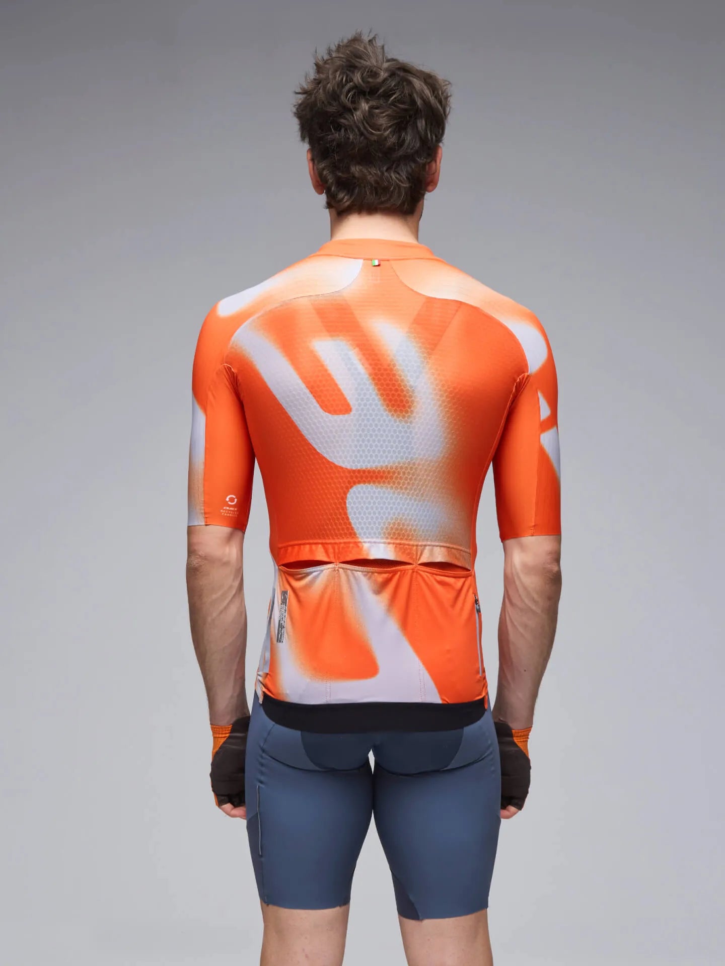 Q36.5 Gregarius Pro Big Logo Jersey Poppy - Orange