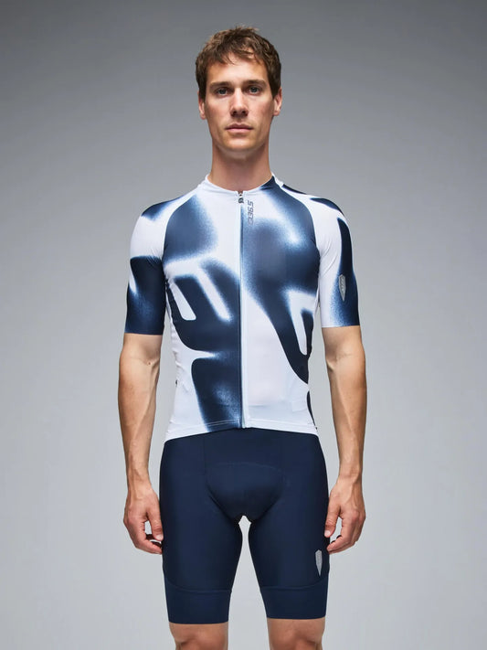 Q36.5 Gregarius Pro Big Logo Jersey - White