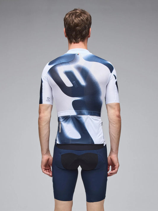 Q36.5 Gregarius Pro Big Logo Jersey - White