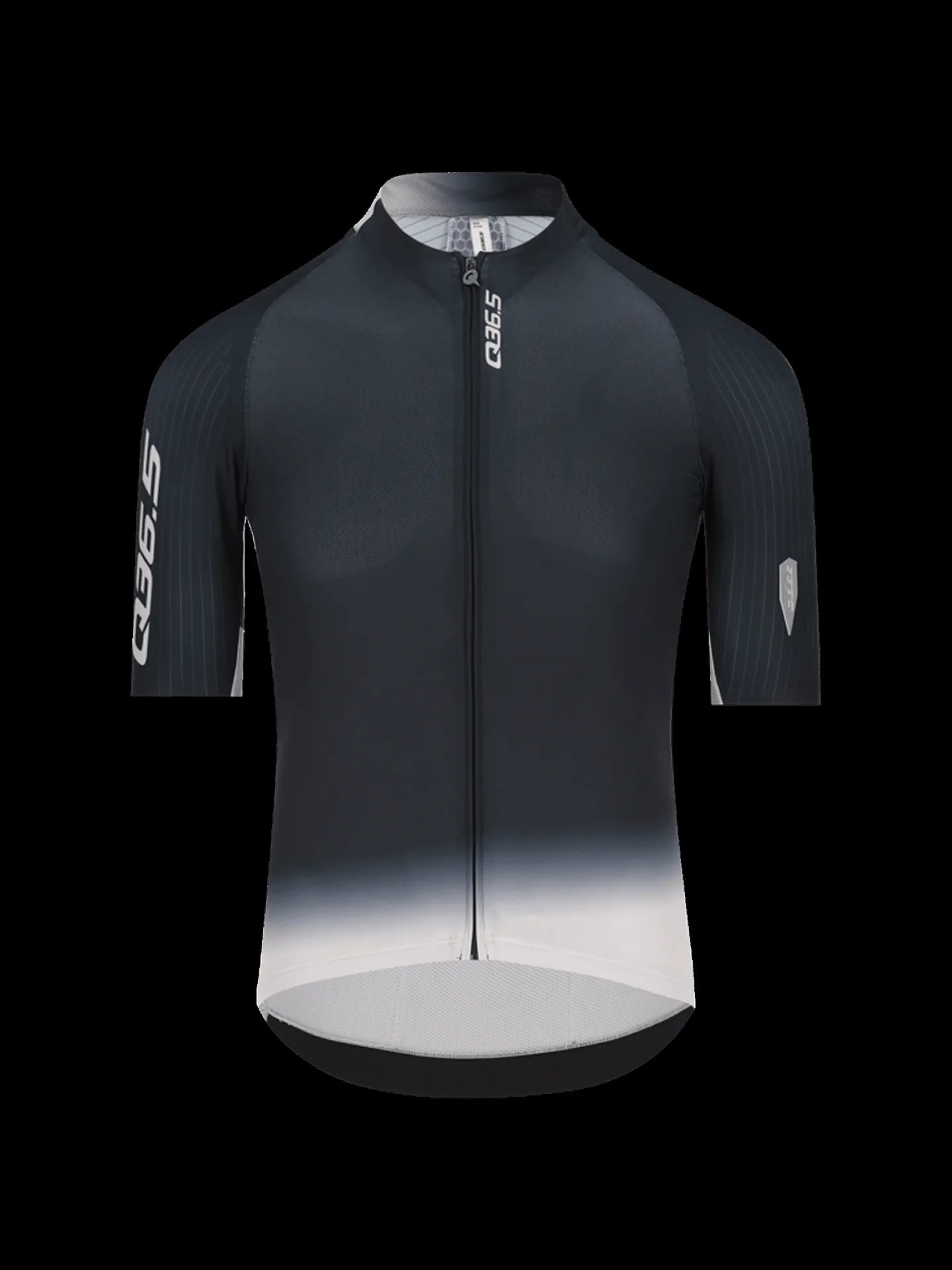 Q36.5 Gregarius Pro Collar Fade Jersey - Black