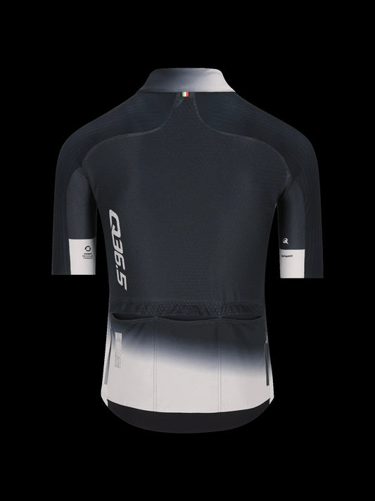 Q36.5 Gregarius Pro Collar Fade Jersey - Black