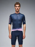 Q36.5 Gregarius Pro Collar Fade Jersey Nautica - Blue