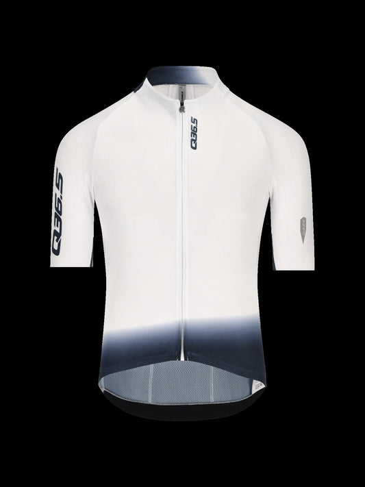 Q36.5 Gregarius Pro Collar Fade Jersey - White