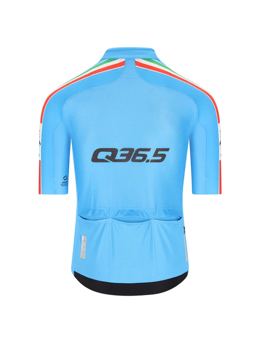 Q36.5 Gregarius Pro Nibali Racing Nazionale Jersey Light - Blue
