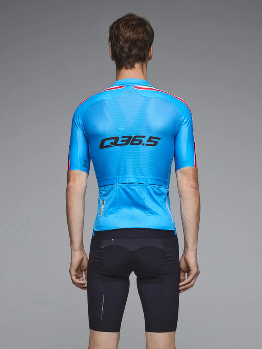 Q36.5 Gregarius Pro Nibali Racing Nazionale Jersey Light - Blue