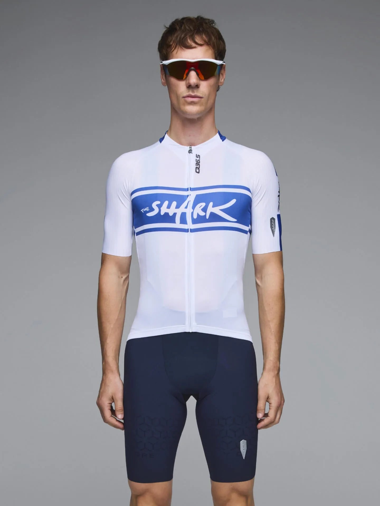 Q36.5 Gregarius Pro Nibali Racing Nazionale Jersey - White