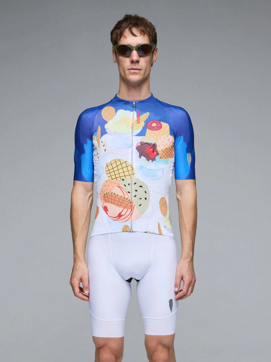 Q36.5 Gregarius Pro Team Gelato Jersey - White