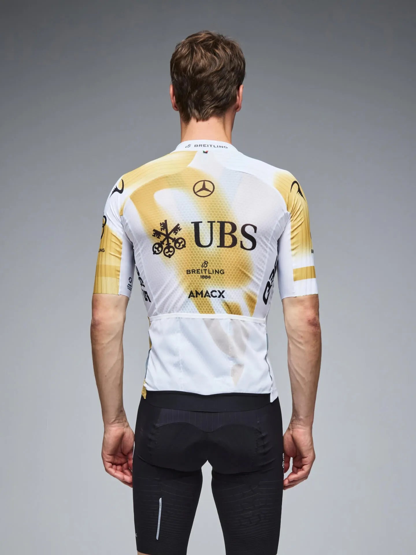 Q36.5 Gregarius Q36.5 Pro Team Off-Road Jersey Gold-White