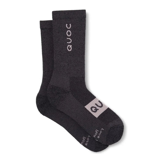QUOC All Season Merino Socks - Charcoal