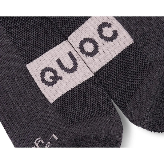 QUOC All Season Merino Socks - Charcoal
