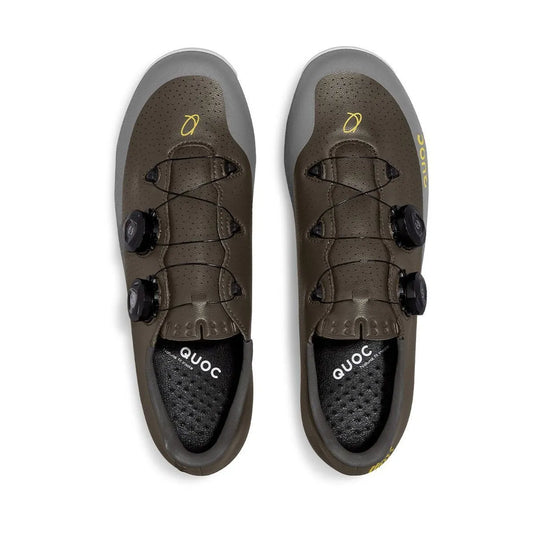 QUOC Gran Tourer XC Gravel/MTB Shoes - Moss Brown
