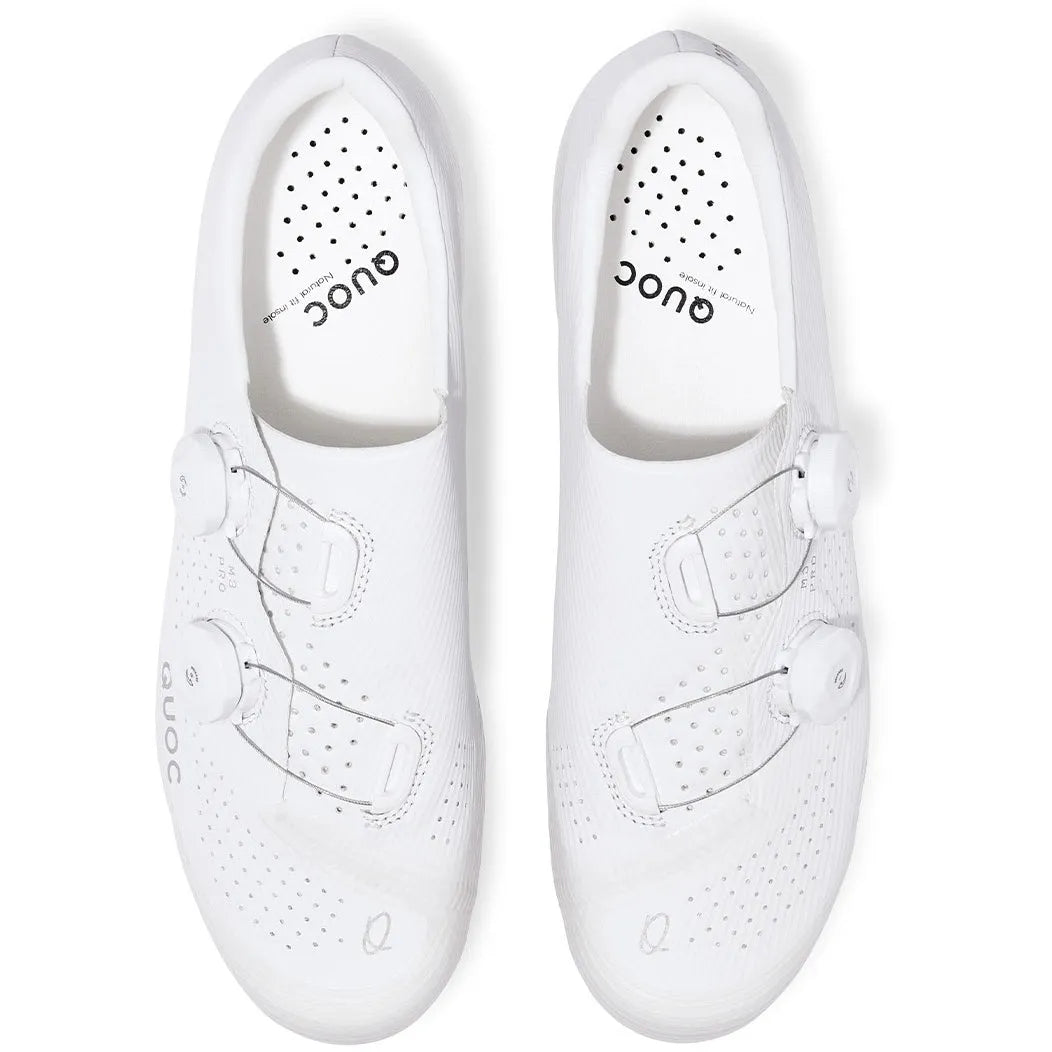QUOC M3 PRO Road Cycling Shoes - White