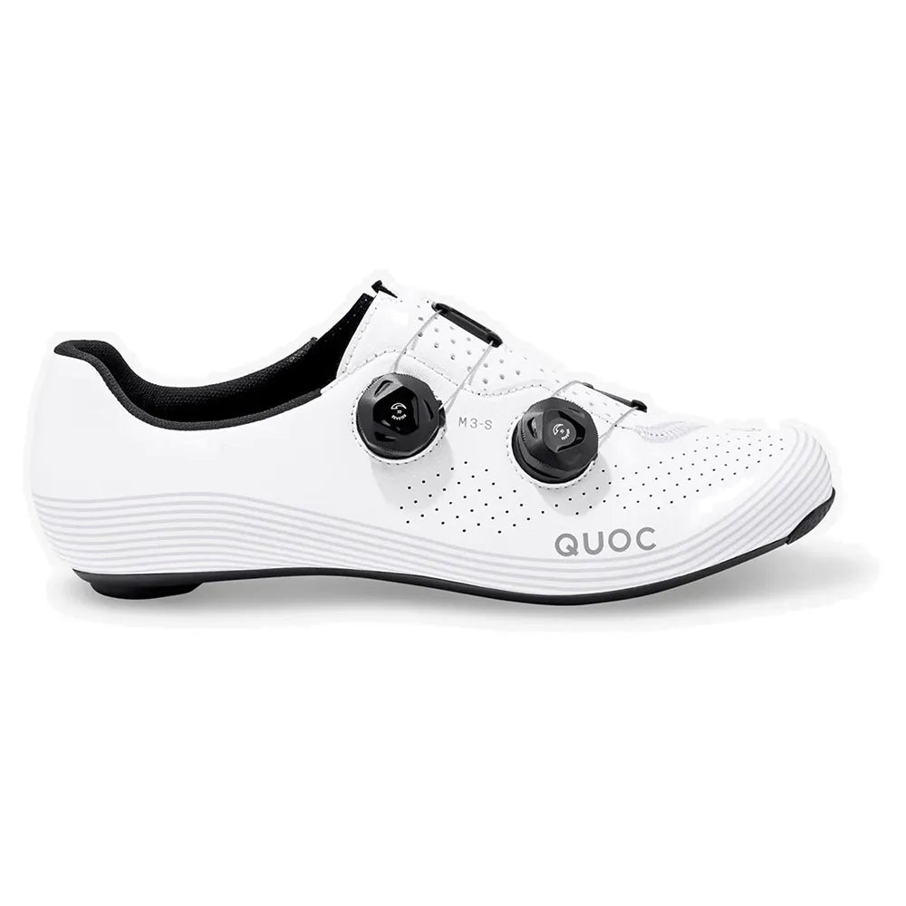 QUOC M3 SPORT Road Cycling Shoes - White