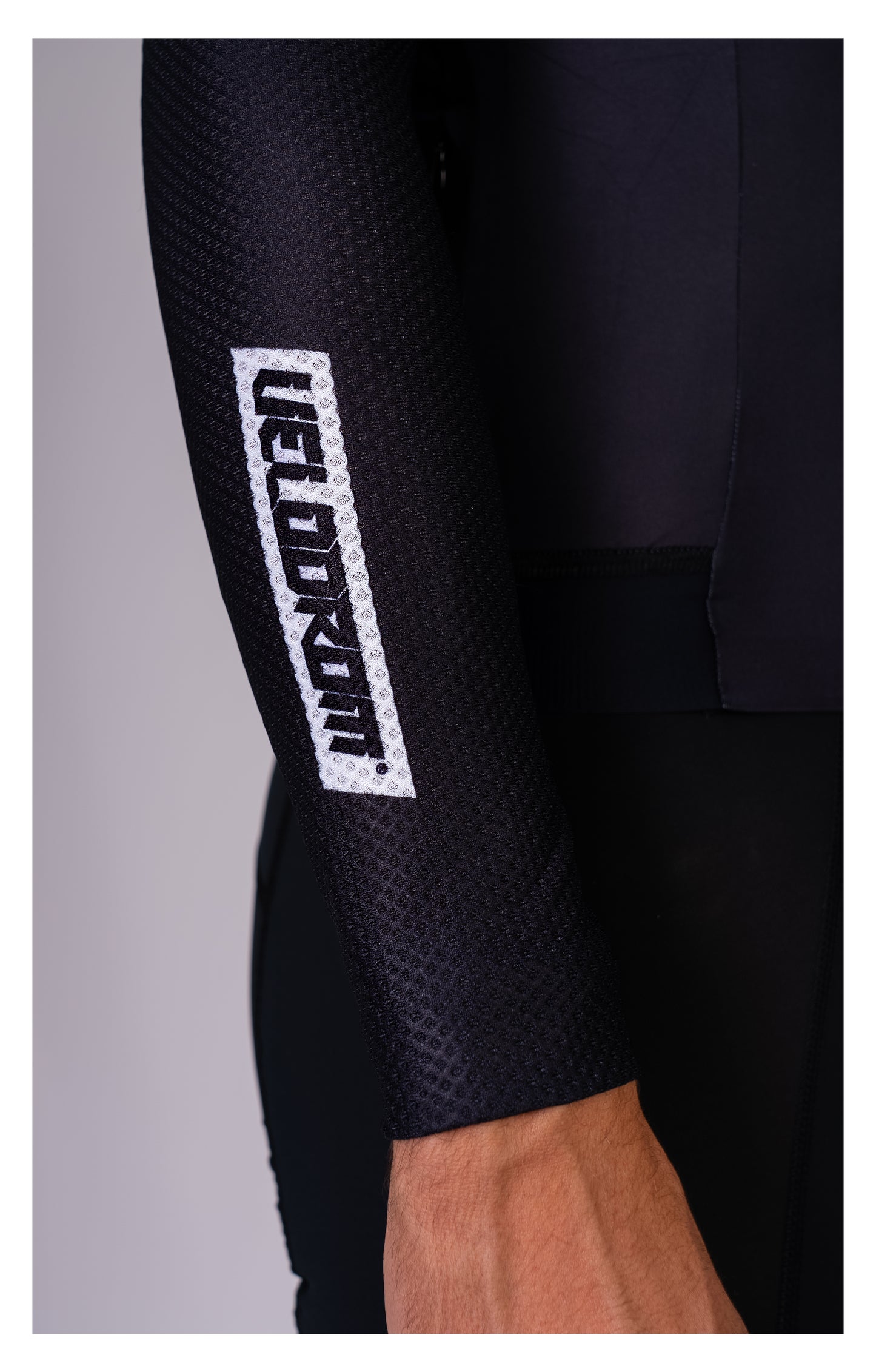 VELODROM Raceday 3.0 Thermal Light Long Sleeve Jersey -  Racing Black/White