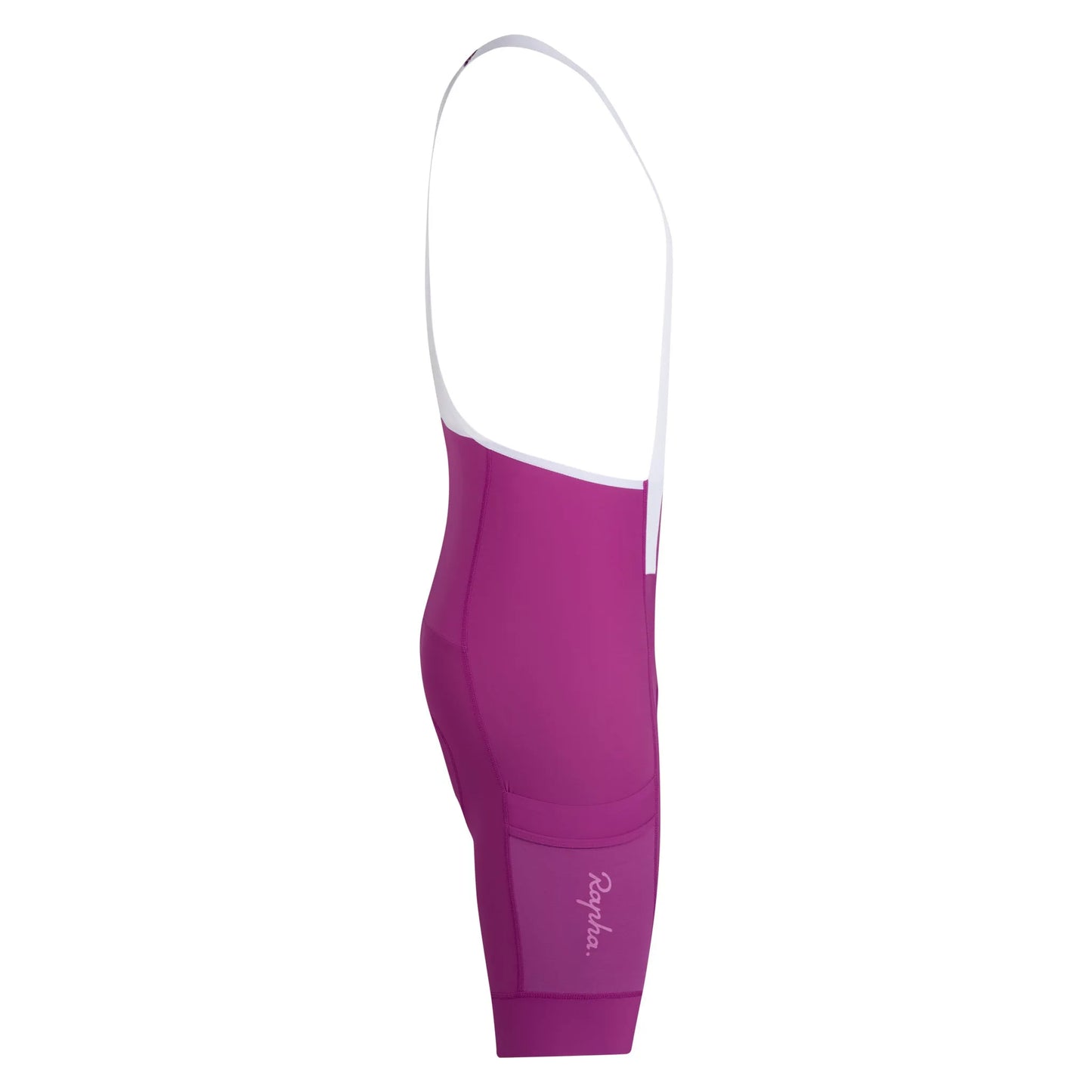 RAPHA Brevet Element Bib Shorts - AEA Amethyst/White Alyssum