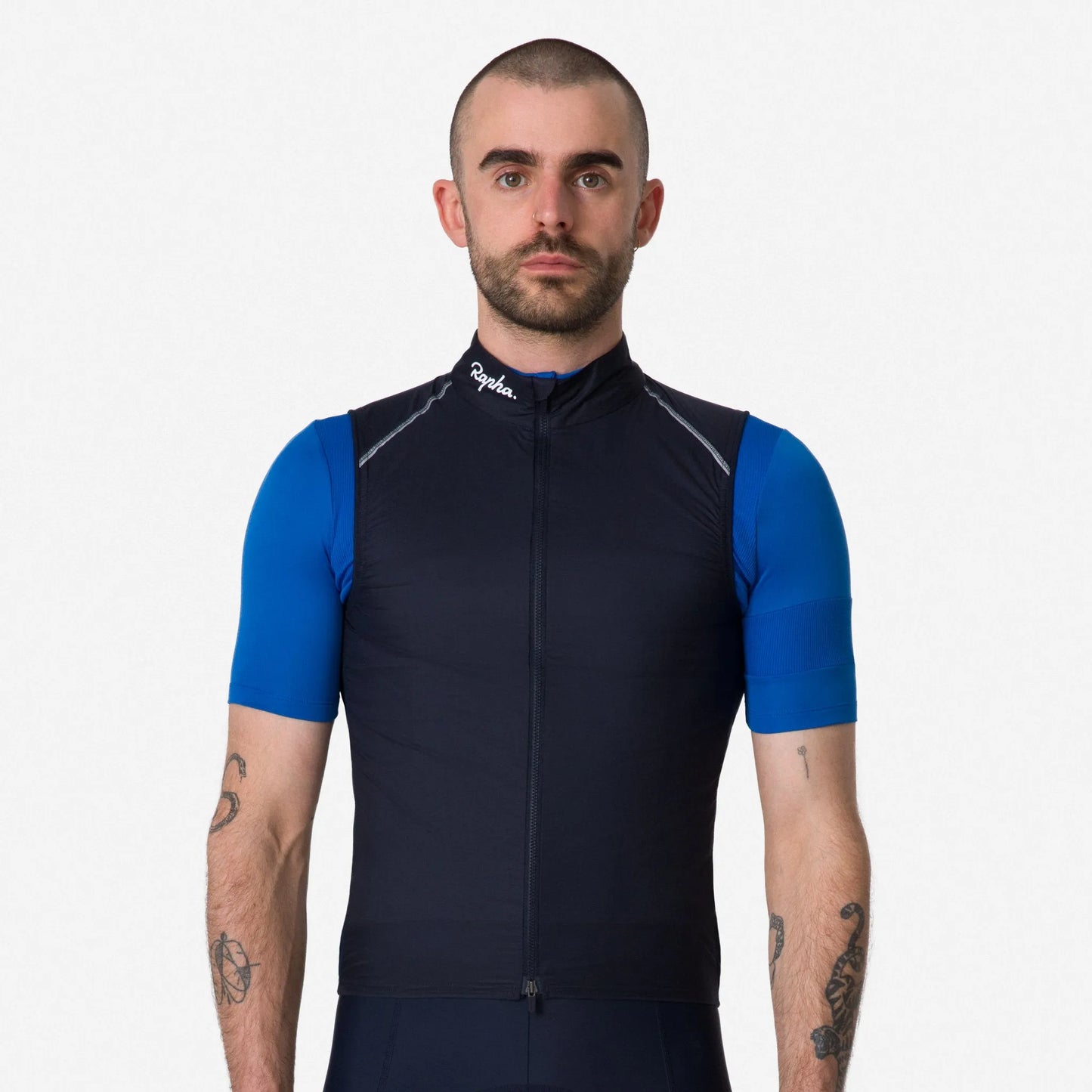 RAPHA Brevet Element Gilet - DNW Dark Navy/White