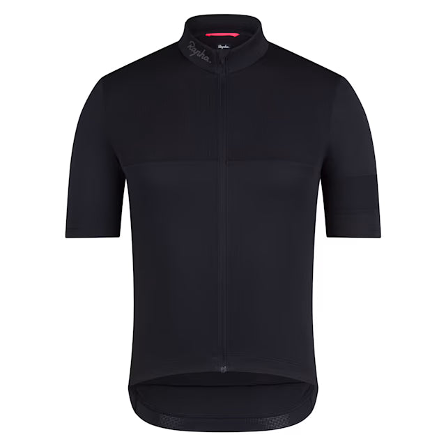 RAPHA Pánský dres Brevet Element - Black/Dark Grey