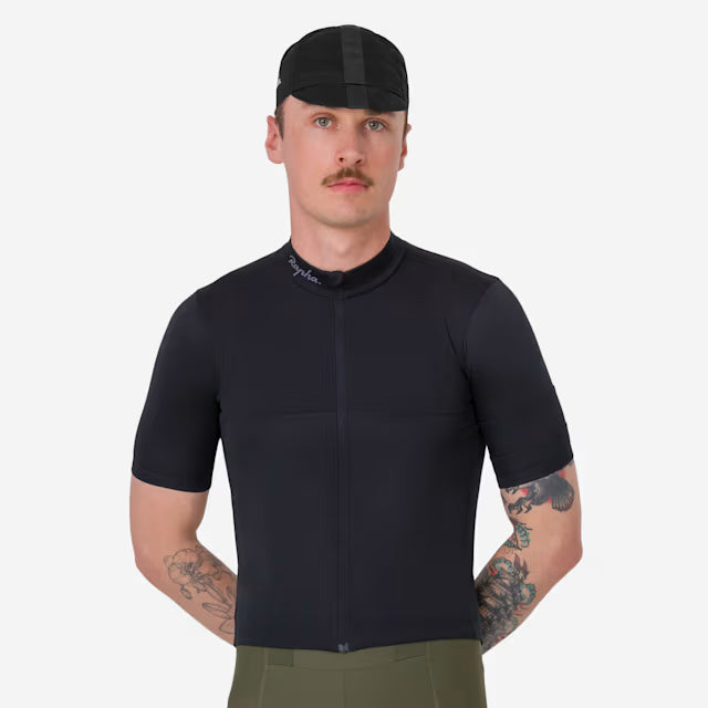 RAPHA Brevet Element Jersey - AGR Black/Dark Grey