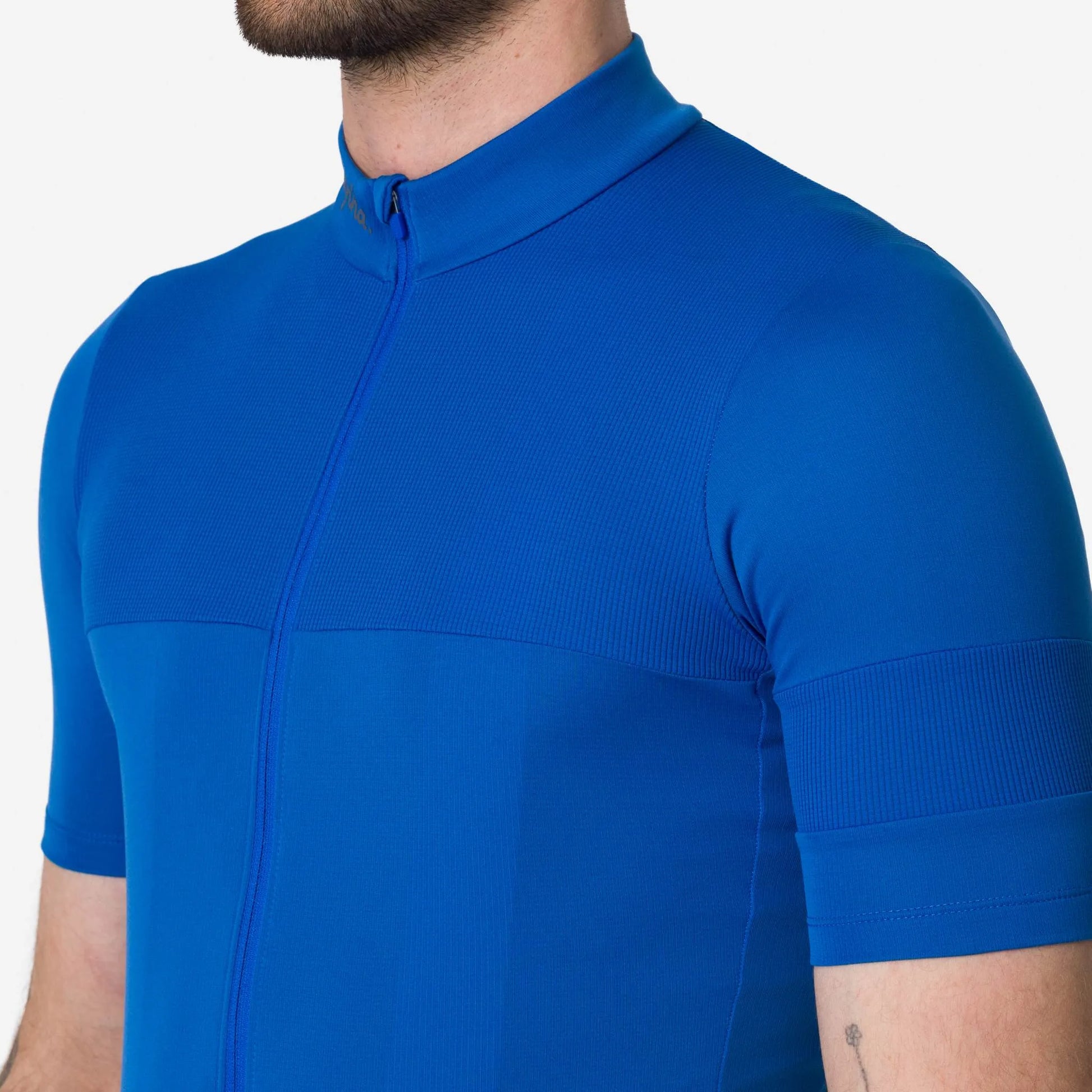 RAPHA Brevet Element Jersey - SBY Cobalt/Dark Navy