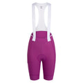 RAPHA Brevet Element Women Bib Shorts - AEA Amethyst/White