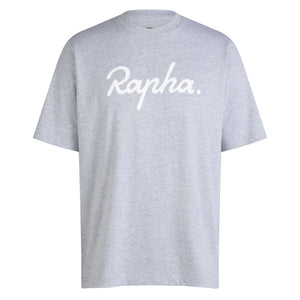 RAPHA COTTON LOGO TShirt - GREY/Weiß