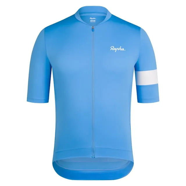 RAPHA Core Jersey - ALD Cornflower/White