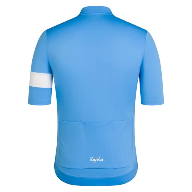 RAPHA Core Jersey - ALD Cornflower/White
