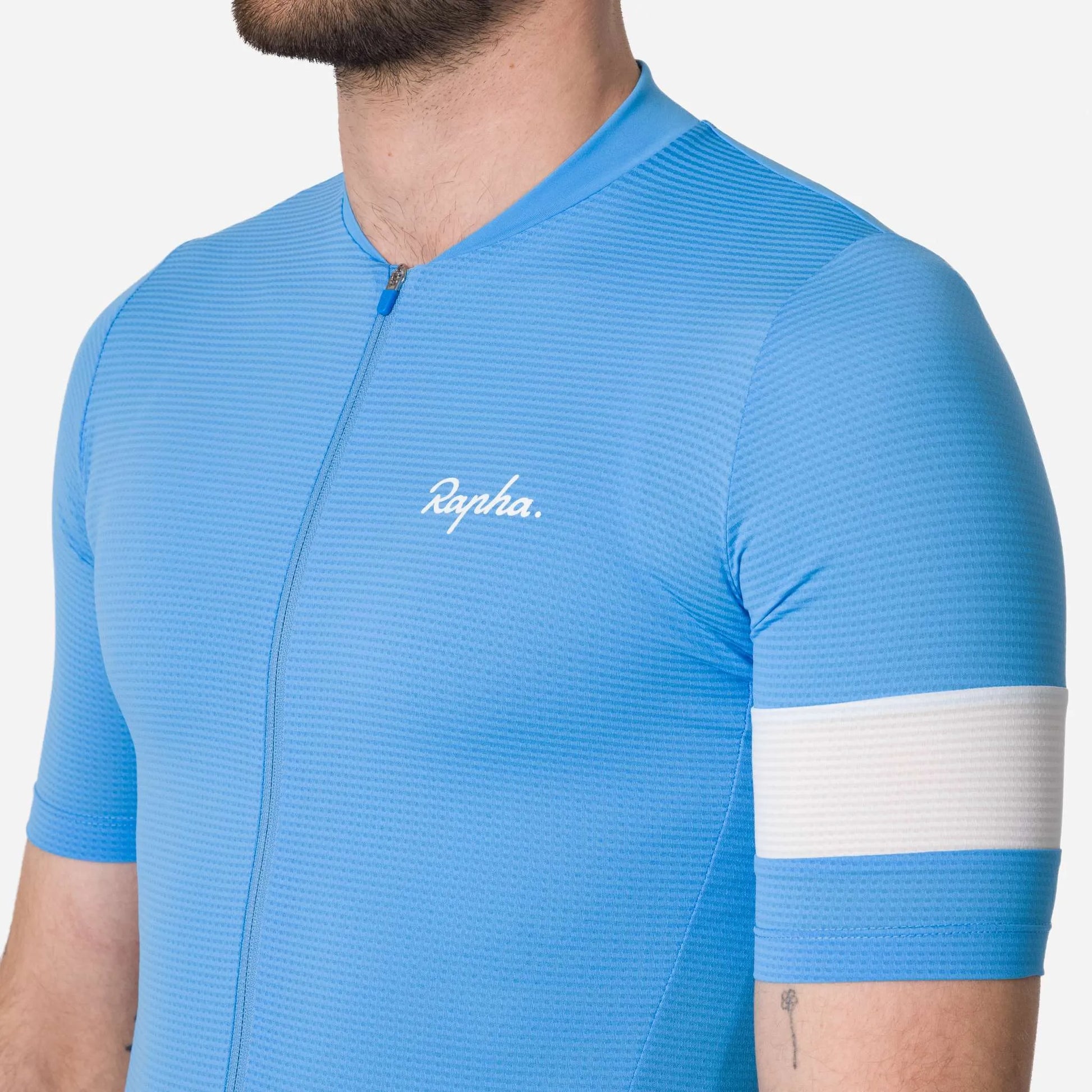 RAPHA Core Lightweight Jersey - ALD Cornflower/White