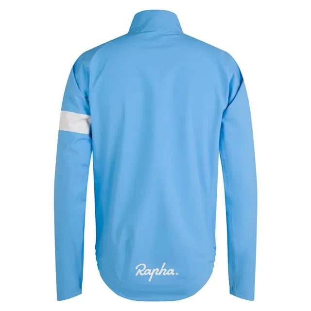 RAPHA Core Rain Jacket - ALD Cornflower/White
